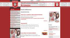 Desktop Screenshot of kfv-kitzingen.de
